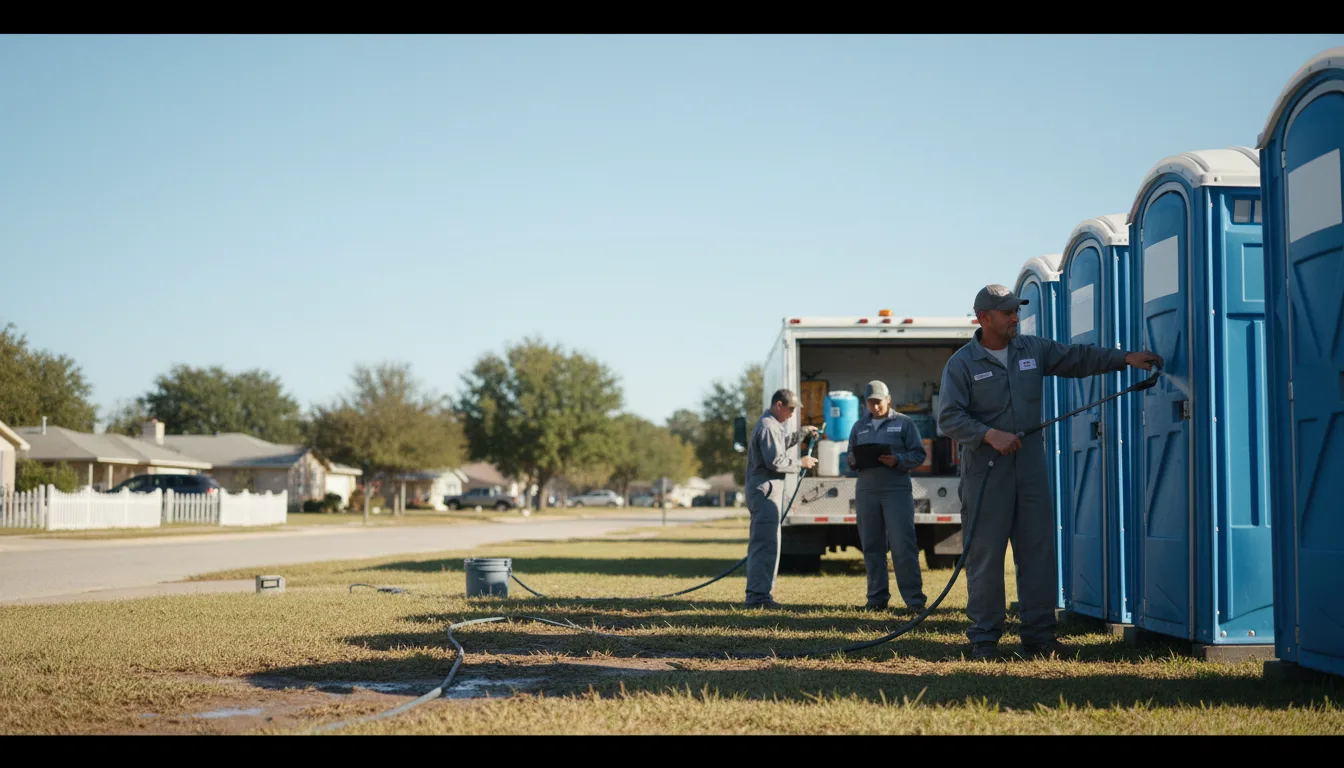 Long-Term Portable Toilet Rental in Yellville, AR near me